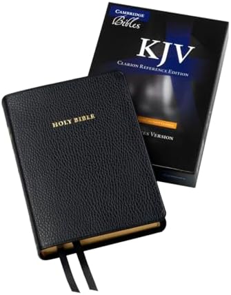 KJV Pocket Reference Edition Black French Morocco with zipper